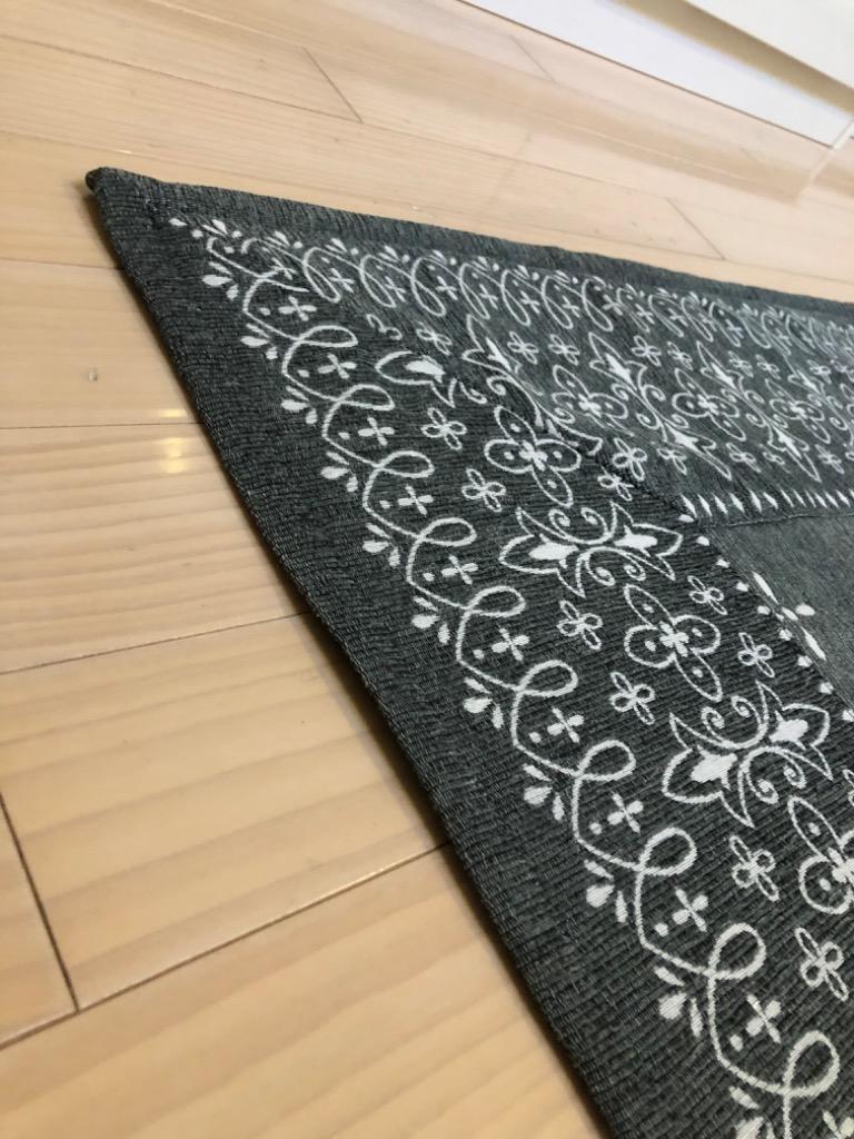 Colorsroom ラグ カーペット 3畳 おしゃれ シェニールラグ