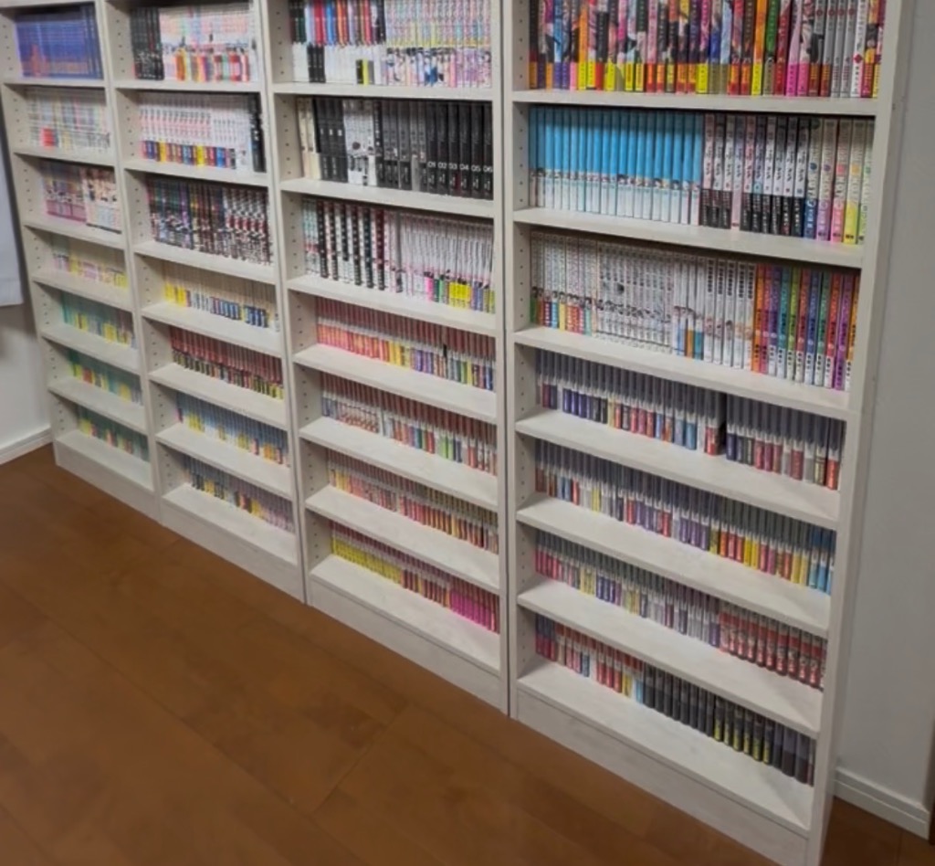 ワイエムワールド 天井つっぱり本棚 オシャレなラック スラスト 幅60cm