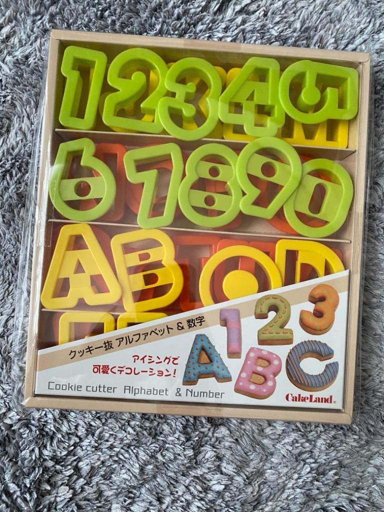 クッキー抜き型 アルファベット＆数字 751 タイガークラウン ケーキランド CAKELAND :751:便利グッズ専門店ふわぼんYahoo!店 -  通販 - Yahoo!ショッピング