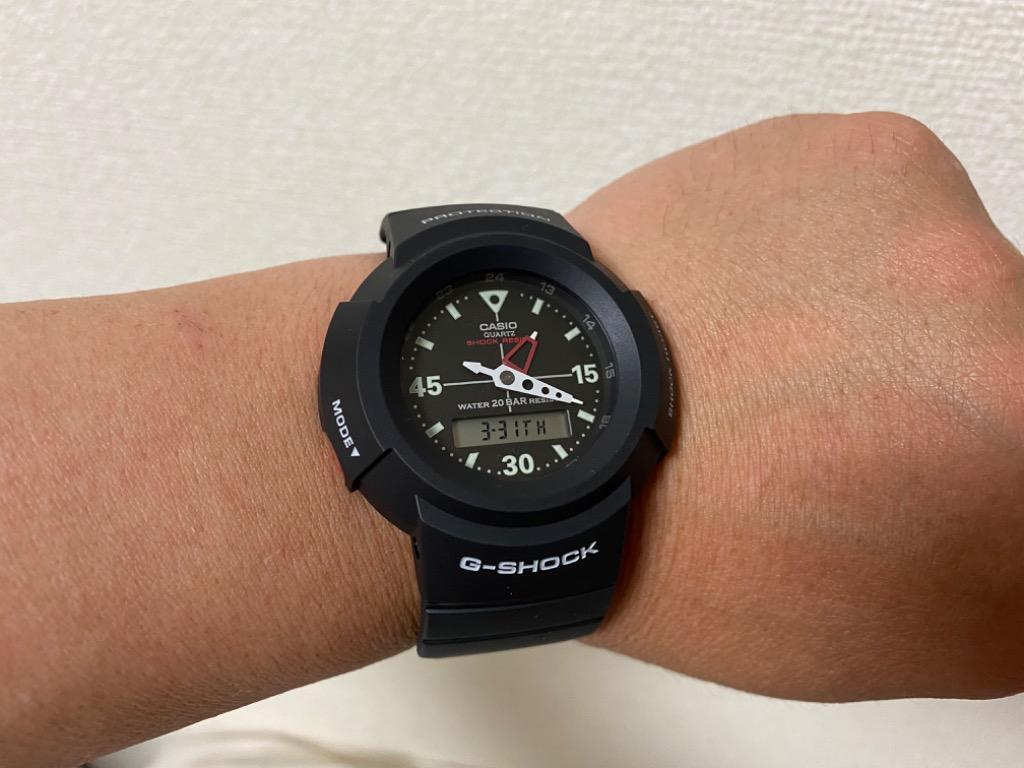 G-SHOCK AW-500E-1E AW-500復刻 メンズウォッチ アナデジ 腕時計