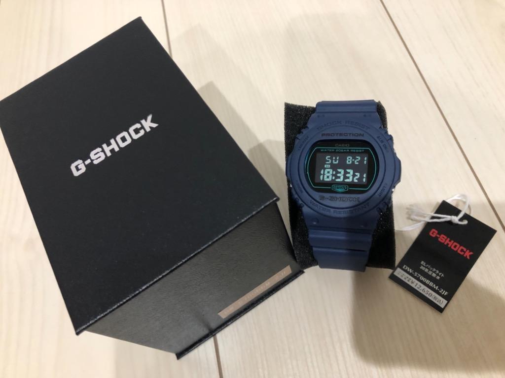 時間指定不可 CASIO G-SHOCK DW-5700BBM-2JF ネイビー 新品未使用 jsu