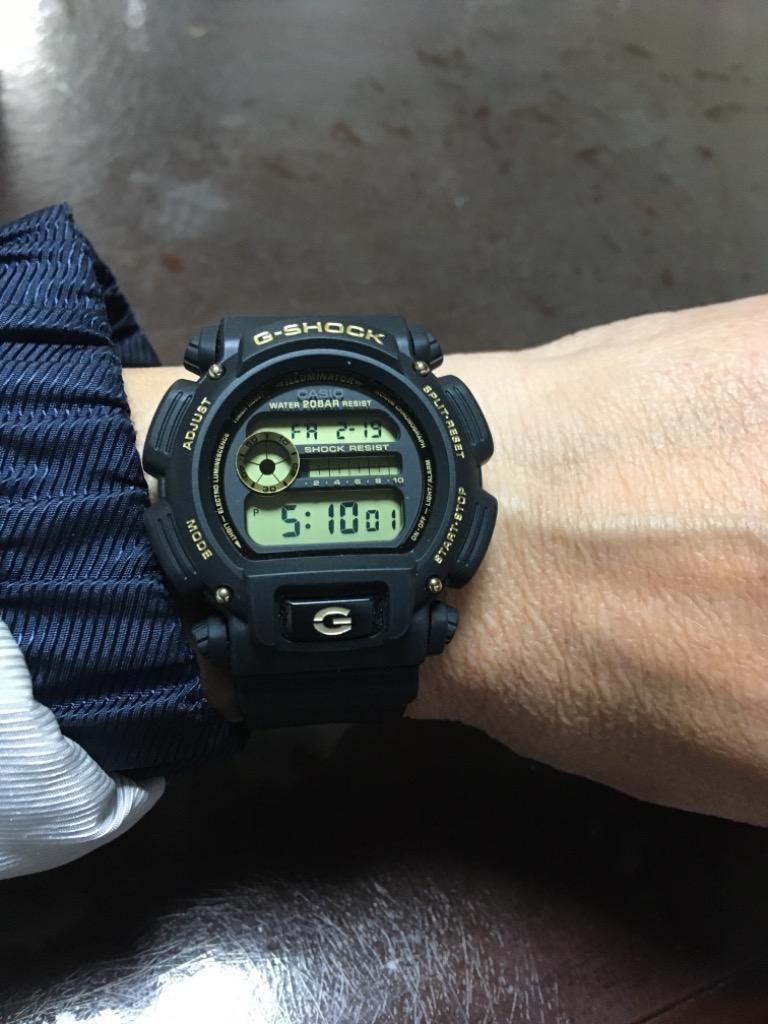 G-SHOCK Gショック ジーショック DW9052 逆輸入海外モデル カシオ CASIO デジタル 腕時計 ブラック ゴールド  DW-9052GBX-1A9