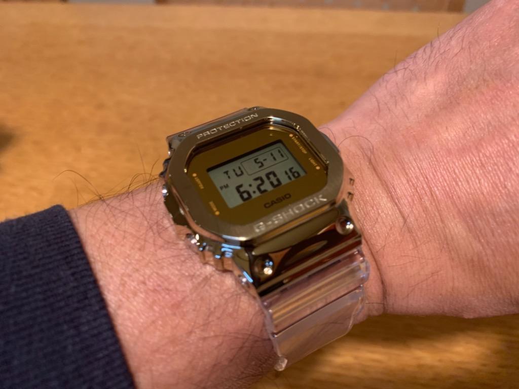 時計 G-SHOCK GM-5600SG-9 G-SHOCK GM-5600SG-9 デジタル 腕時計 ゴールド スケルトン G