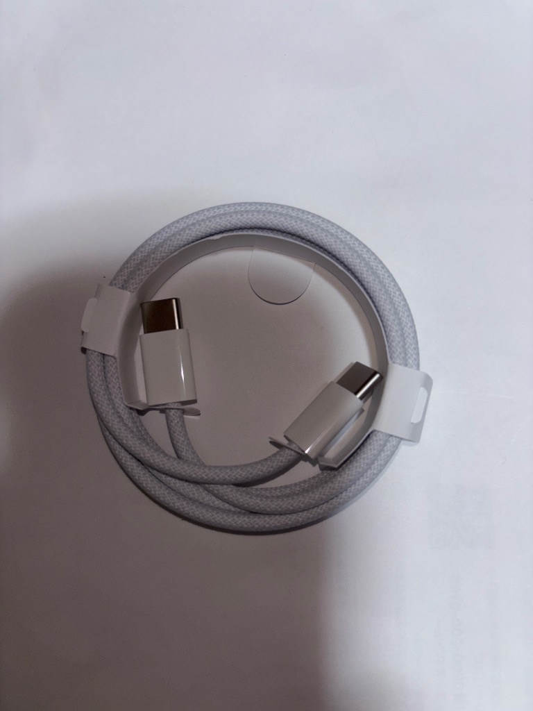 Apple 純正 60W USB-C ケーブル iPhone15 16 iPad Pro Type-C
