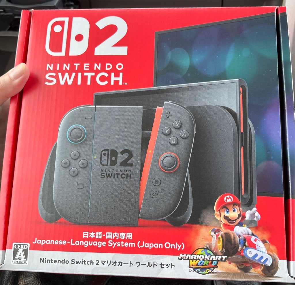 任天堂　Switch2 マリオカートワールド　新品最安値❗️ 任天堂 Nintendo Switch 2 （日本語国内専用） マリオカート