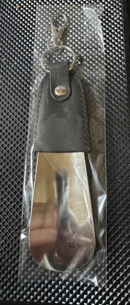 靴べら ロング 携帯 キーホルダー ステンレス おしゃれ 靴ベラ