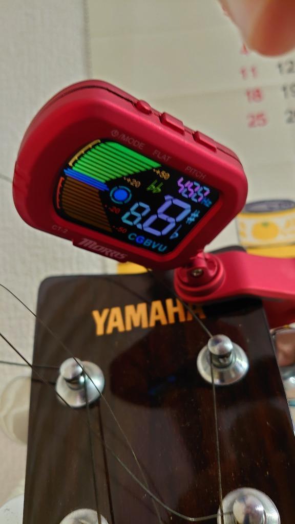 ピックをプレゼント】MORRIS CT-2 モーリス 液晶カラー クリップチューナー ギター ベース ウクレレ バイオリン クロマチック対応  :82841-2-ys:GG MUSIC HOTLINE - 通販 - Yahoo!ショッピング