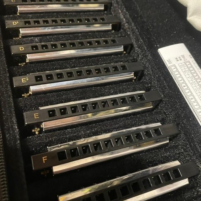 (こ95)ARIA アリア ブルースハーモニカ 12本セット 10ホールズ入門 こ95)ARIA アリア ブルースハーモニカ 12本セット 10ホールズ