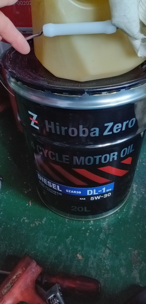 Hiroba Zero 5W-30 ディーゼル DL-1 エンジンオイル 20L HIROBA ZERO (モニター価格) 車用 エンジンオイル 20L/10W-30