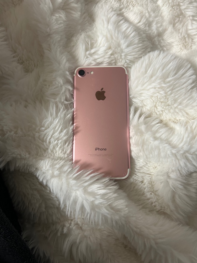 【極美品】iPhone7 128GB SIMフリー ローズゴールド iPhone7 128GB ローズゴールドSIMフリー 【公式通販】