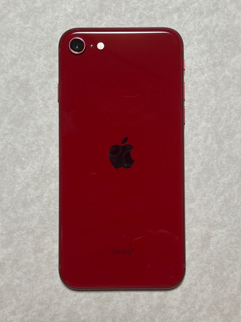 iPhone SE（第3世代） iPhoneSE3 128GB RED SIMフリー 中古 iPhoneSE第