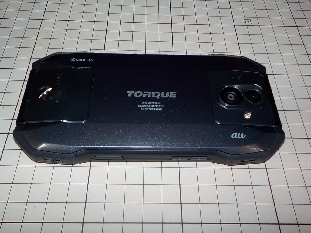 KYV46 TORQUE G04 ブラック SIMフリー au 中古 スマホ 本体 良品 7日間