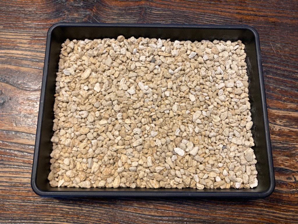 水洗い蝦夷砂 （細粒） 18L 基本用土 - 砂利、石、枕木