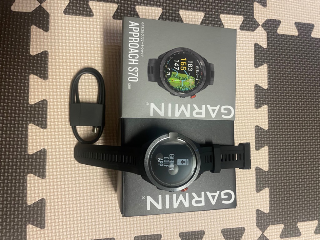 GARMIN ガーミン公式直販(GARMIN) Approach S70 47mm Black