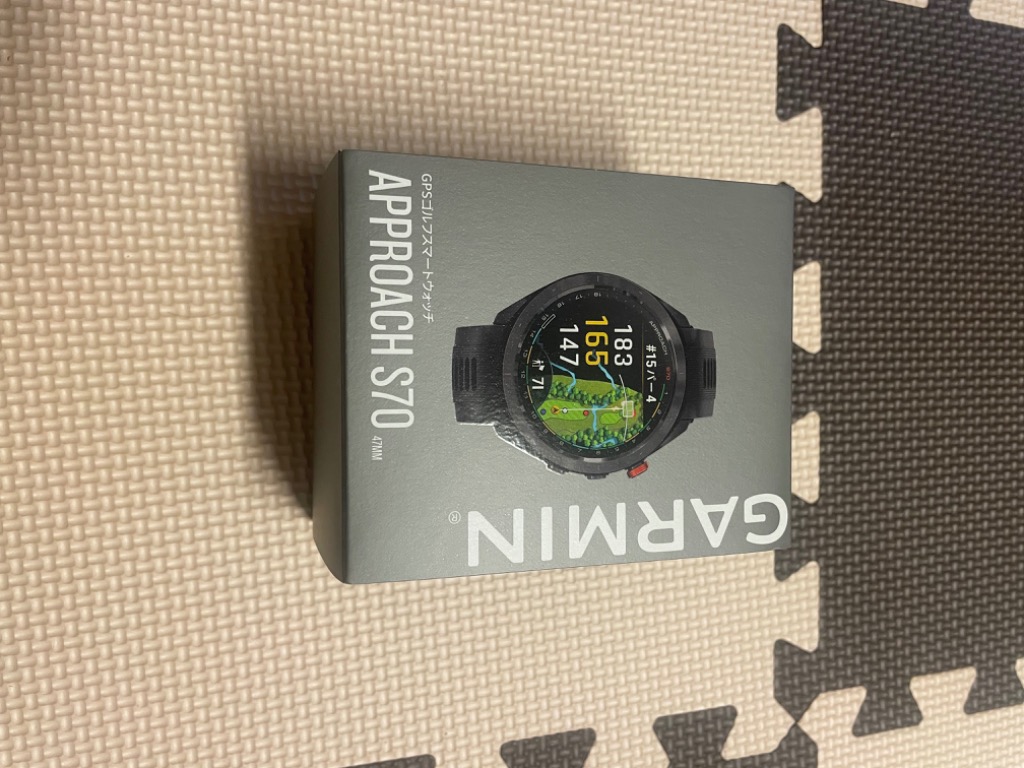 GARMIN ガーミン公式直販(GARMIN) Approach S70 47mm Black