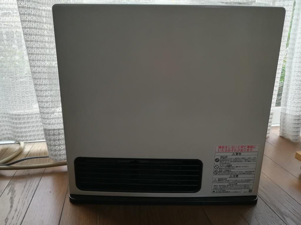 冷暖房/空調 ファンヒーター リンナイ ガスファンヒーター ホワイト SRC-365E 10-8237 4.07kW/11-15 