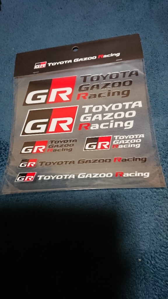 TOYOTA GAZOO Racing ロゴステッカーセットＡ : a302-gr18a009 : GAZOO 