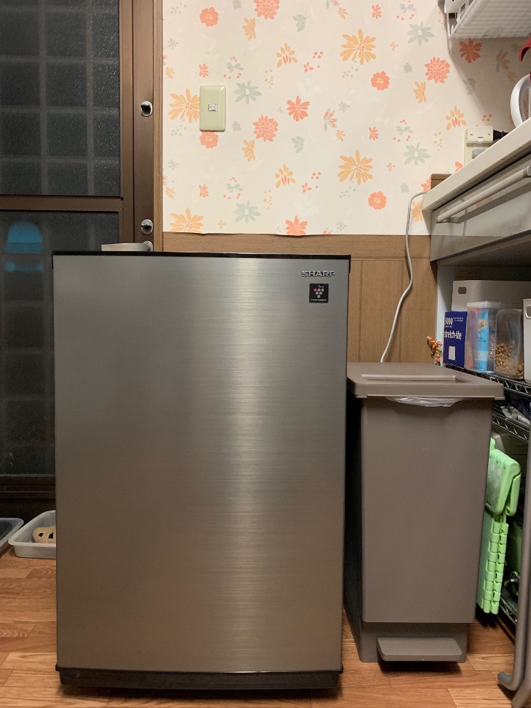 シャープ冷凍庫　FJ-HM7K-H メタリックグレー Amazon | シャープ FJ-HM7K-H メタリックグレー 1ドア冷凍庫