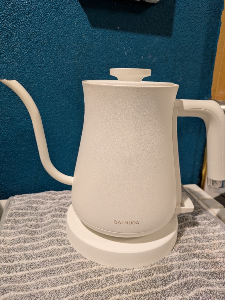 BALMUDA バルミューダ The Pot 電気ケトル ホワイト KPT01JP-WH