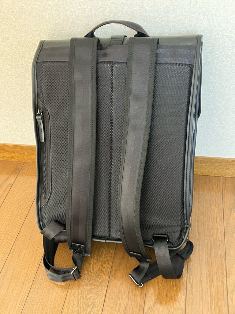 森野帆布 スリムリュック L ブラック メンズ 通勤リュック