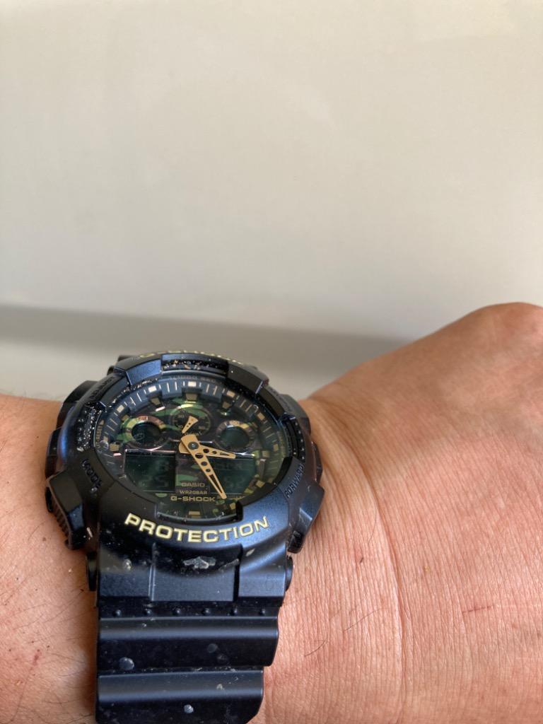 G-SHOCK Gショック CASIO カモフラージュ 迷彩 うでどけい GA-100CF