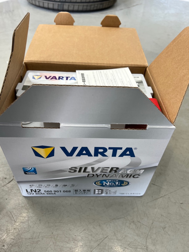 VARTA 【VARTA正規品】LN2（560 901 068) バルタ シルバーダイナミック