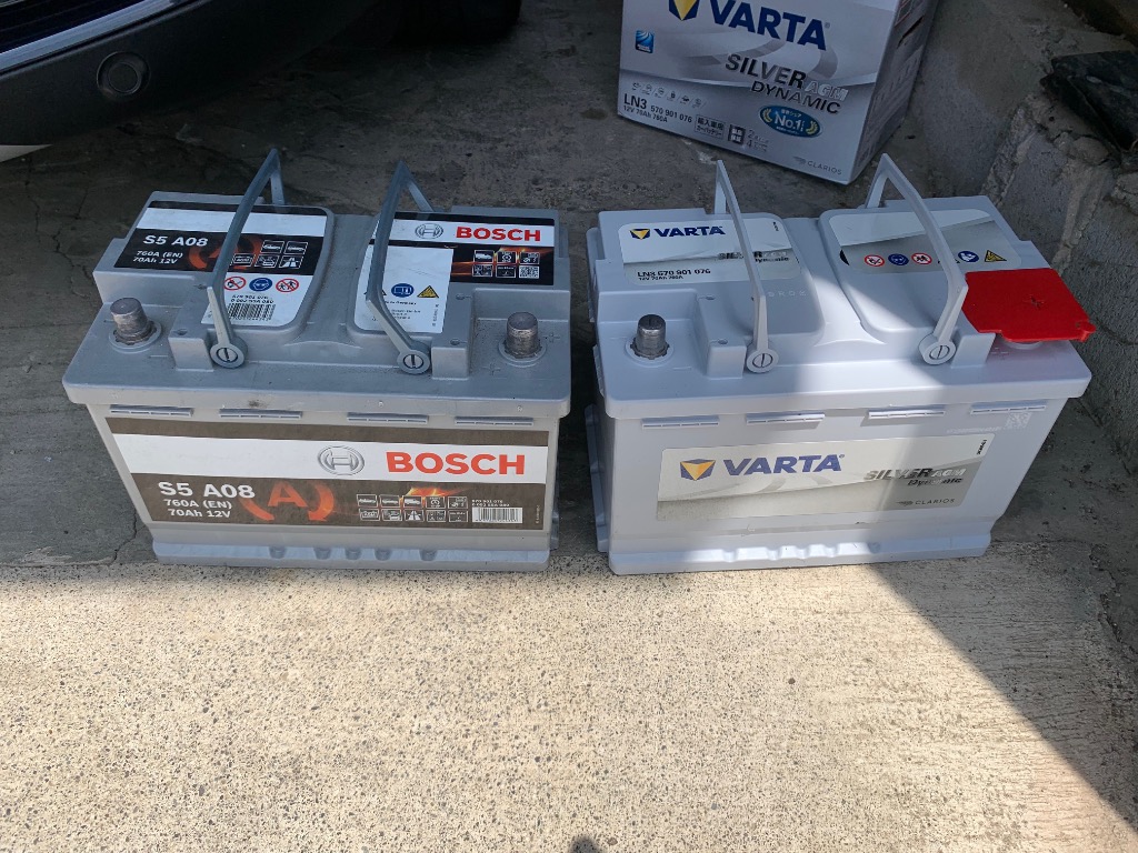 輸入車用 バッテリー VALTA LN3 570-901-076 未使用品 VARTA バルタ バッテリー 570-901-076 LN3 20時間率容量 70Ah