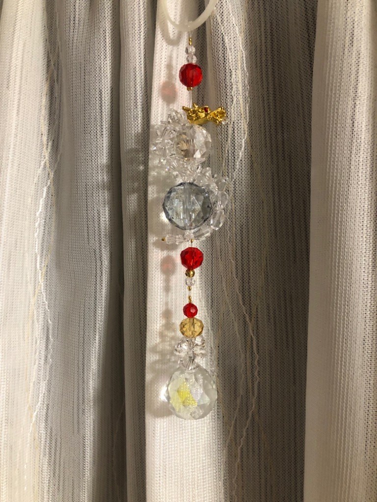 harue❀限定品座敷わらし龍神サンキャッチャー❀ gem-kawasemi_noboriryuu2100