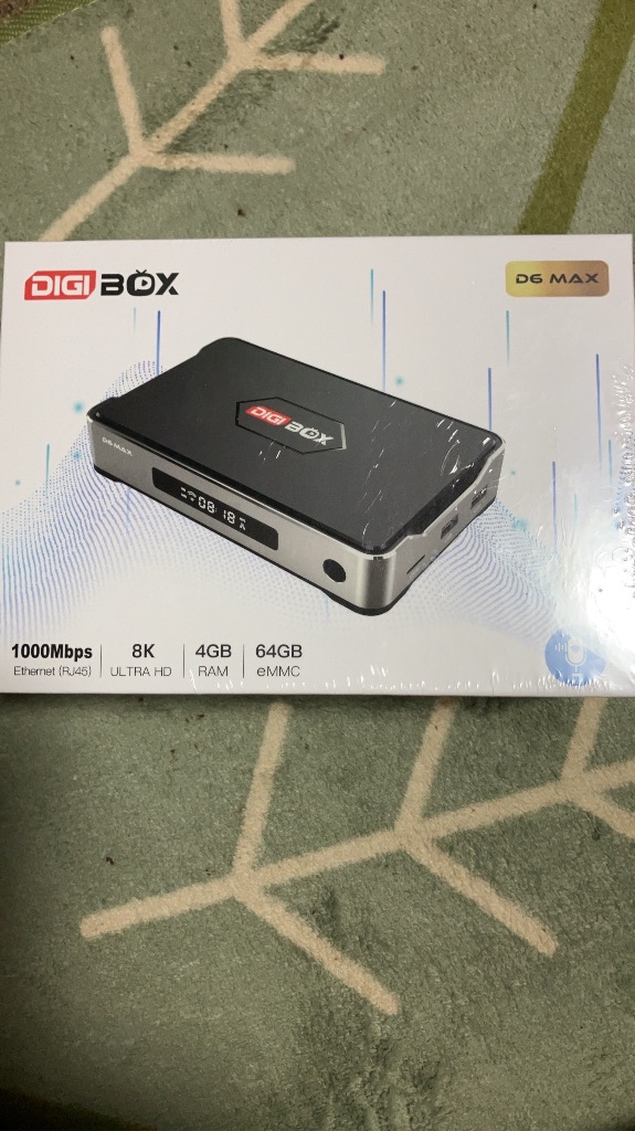 即納 日本公式代理店 DIGIBOX D6 MAX 2026年最新＆8K 4GB+64GB