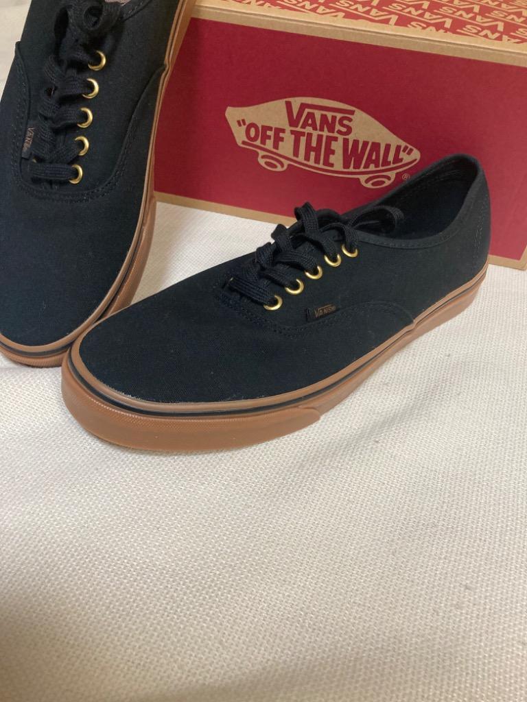 Vans authentic hotsell black rubber