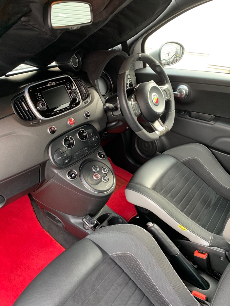 FIAT（フィアット） アバルト Abarth MTAスイッチデカール カーボン