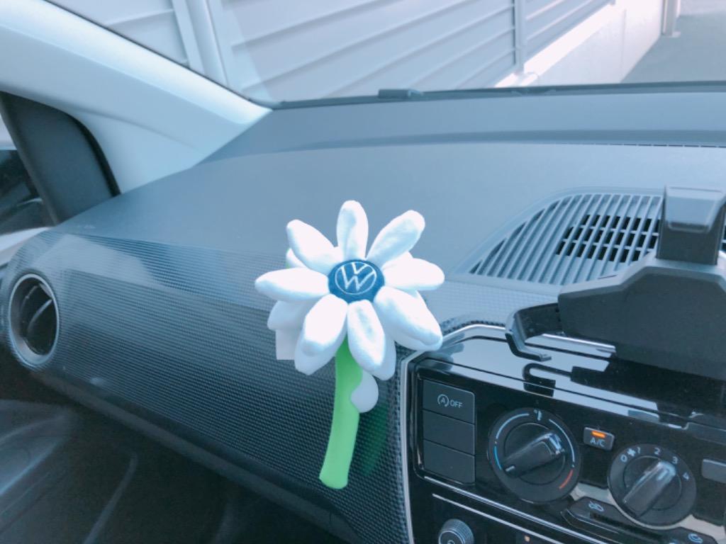 フォルクスワーゲン VW US純正 プラッシュデイジー・ホワイト