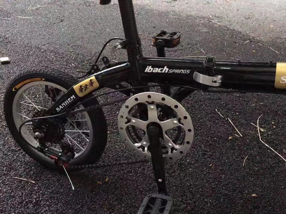 折りたたみ自転車 14インチ 5段変速 自転車 コンパクト 収納