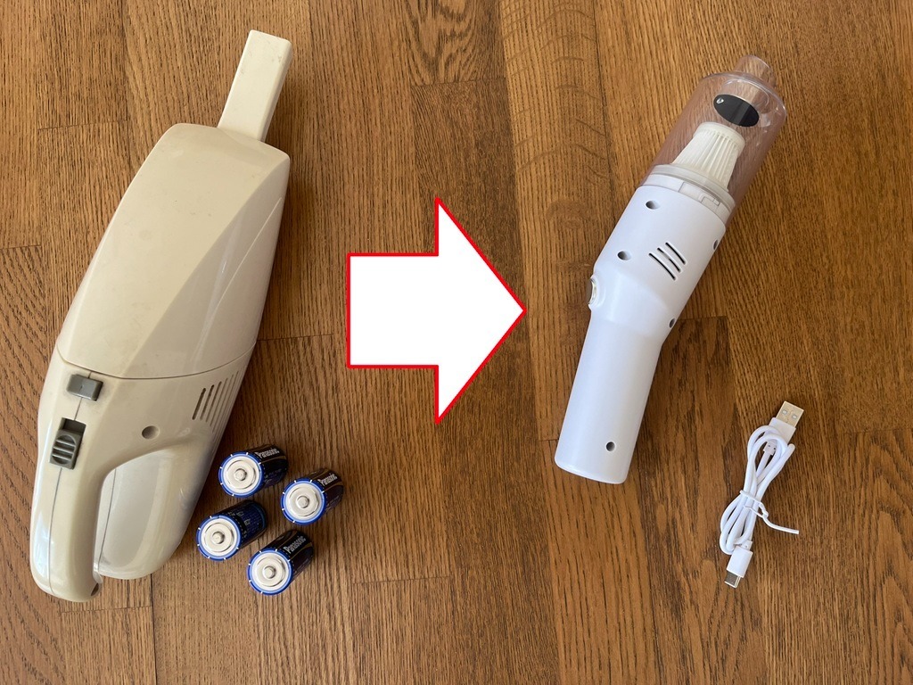ハンディクリーナー 充電式 USB クリーナー 小型掃除機 車用掃除機