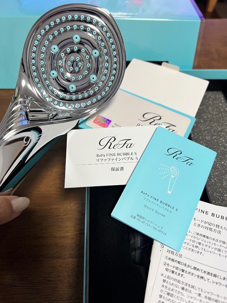開封未使用品　ReFa RS-AF15AリファファインバブルS MTG RS-AF15A ReFa FINE BUBBLE S リファファインバブル S