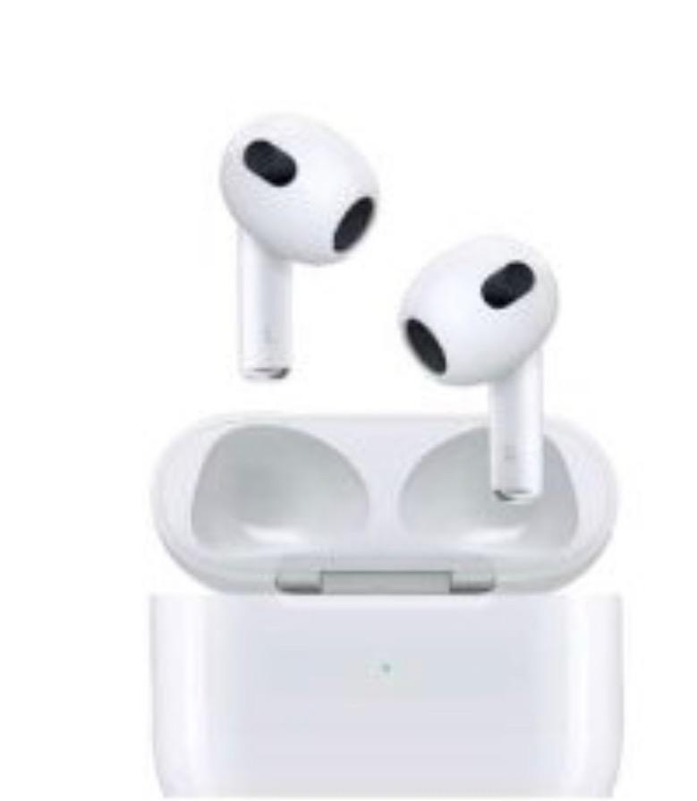 APPLE（アップル） MME73J/A AirPods（第3世代） [リモコン・マイク対応 /ワイヤレス(左右分離) /Bluetooth  /ノイズキャンセリング非対応] : 62115 : GIGA Plus店 - 通販 - Yahoo!ショッピング