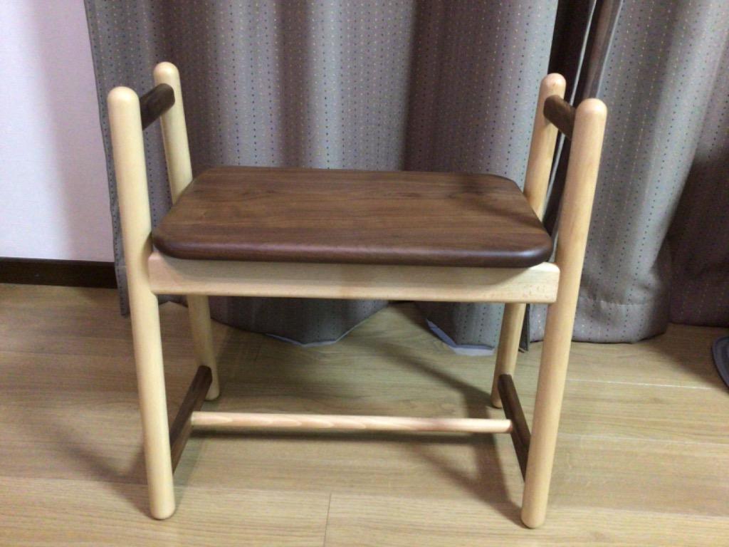 スツール 木製 椅子 おしゃれ 補助椅子 玄関 腰掛け チェア 持ち手 