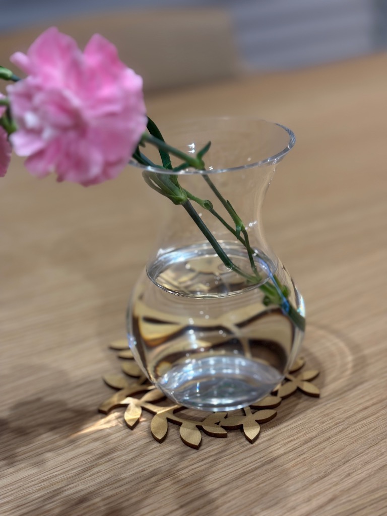 コースター おしゃれ 木製 北欧 かわいい 花瓶敷き woodコースター2