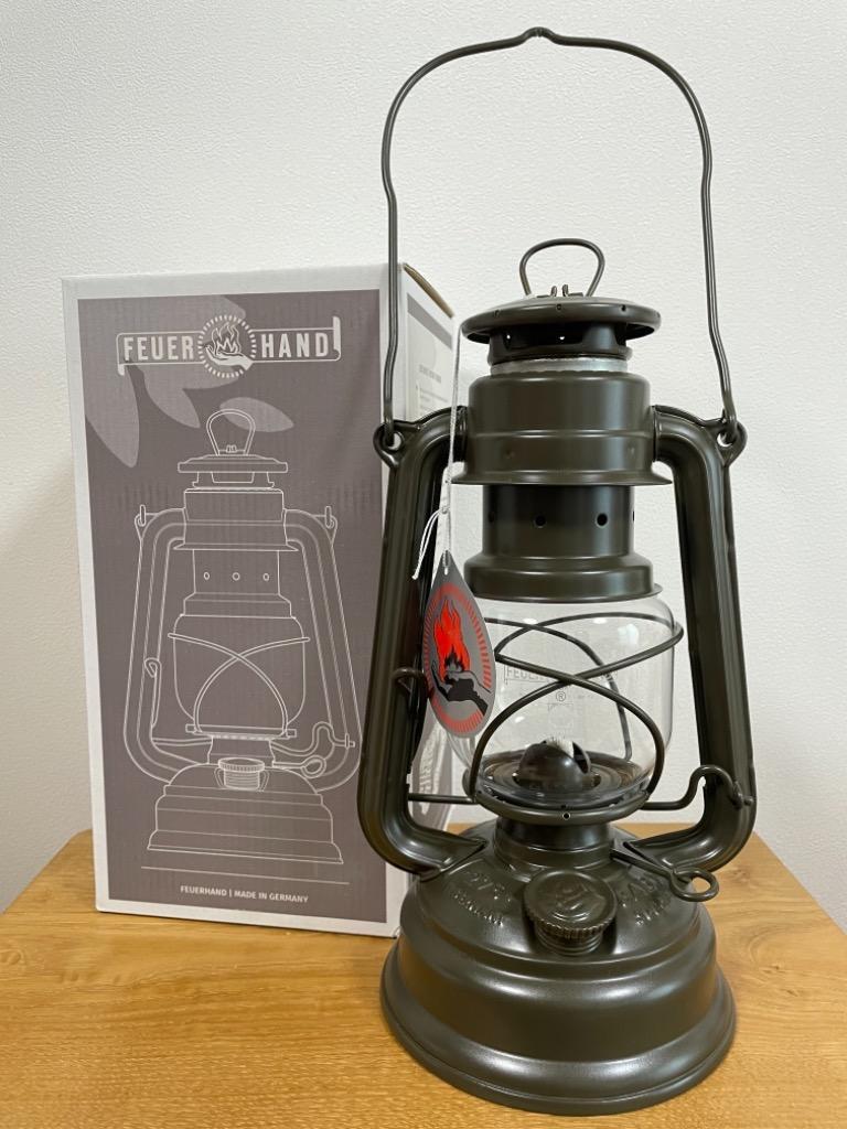 フュアーハンドハリケーンランタン FeuerHand Lantern 276 オイルランプ (OLIVE オリーブ  アーミーカラーグリーン)(ドイツ製ハリケーンランタン)(EEL751AG) : eel751ag : こだわり雑貨の店銀の船 ヤフー店 - 通販 -  Yahoo!ショッピング