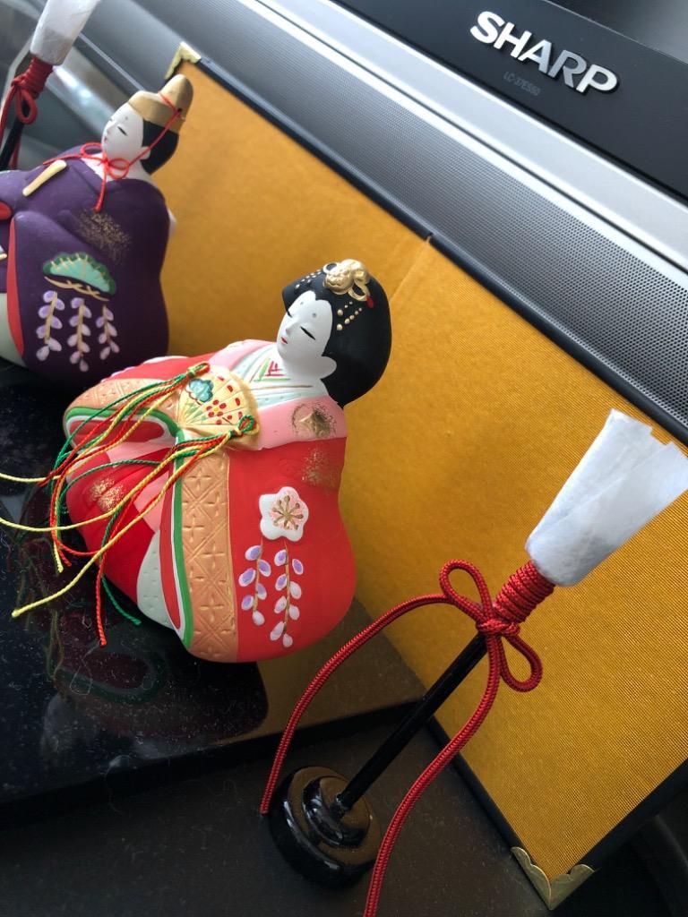木製黒塗油灯 10cm 2本組 ひな祭り 人形用 雛人形 お道具 燭台 行灯 雪洞 かわいい 日本製
