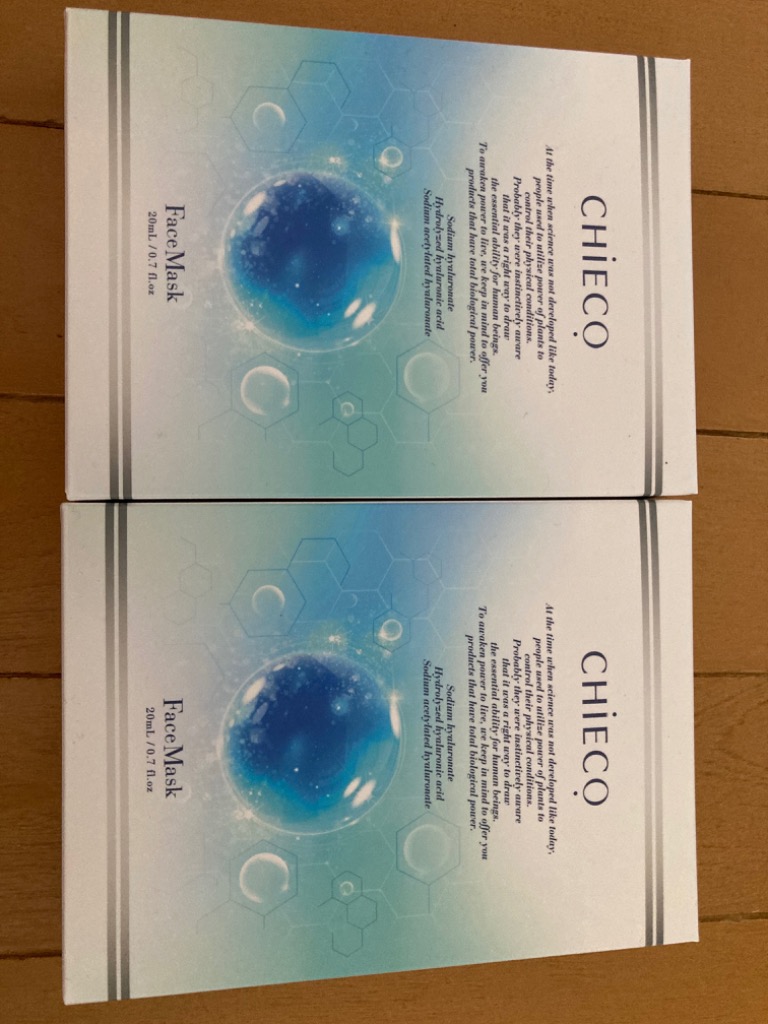 CHIECO シートマスク 個包装 フェイスパック 顔 パック