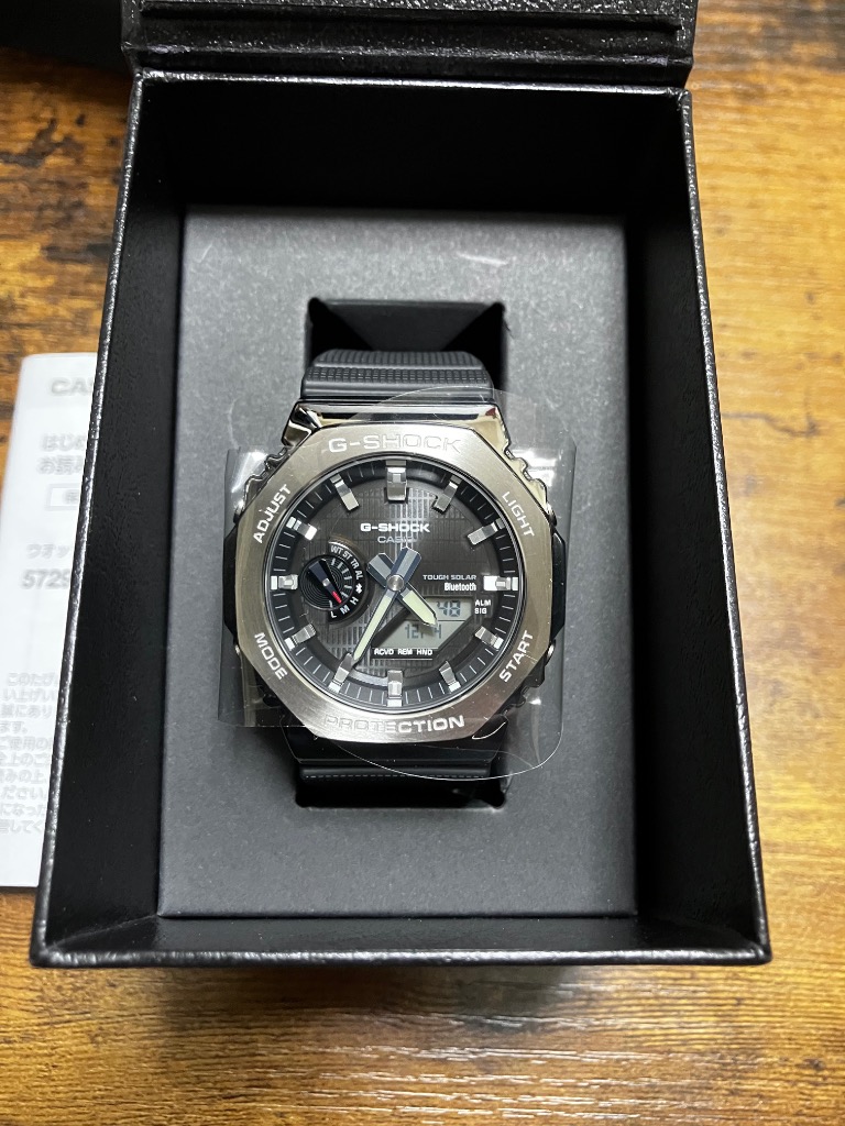 G-SHOCK 腕時計 【国内正規品】 メタルカバード Bluetooth搭載 タフ