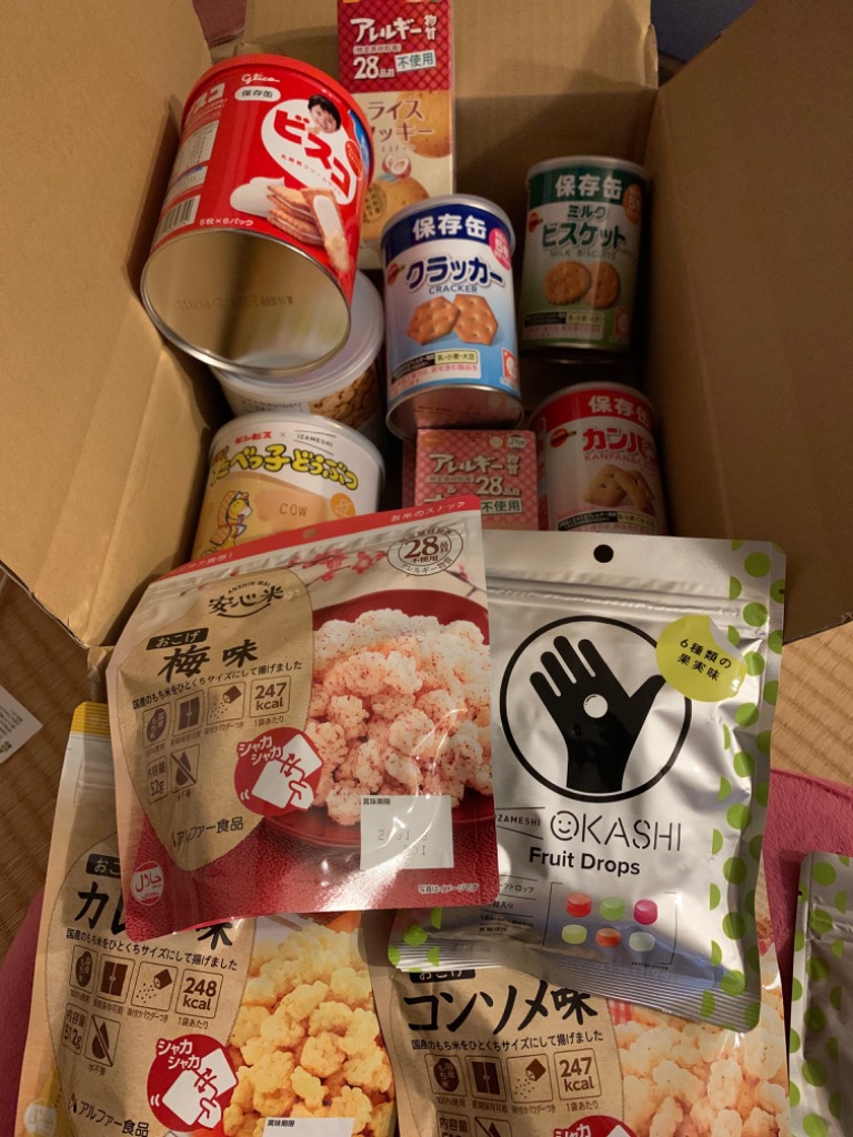 5年保存 非常食 お菓子セット バラエティー 11種 13品セット