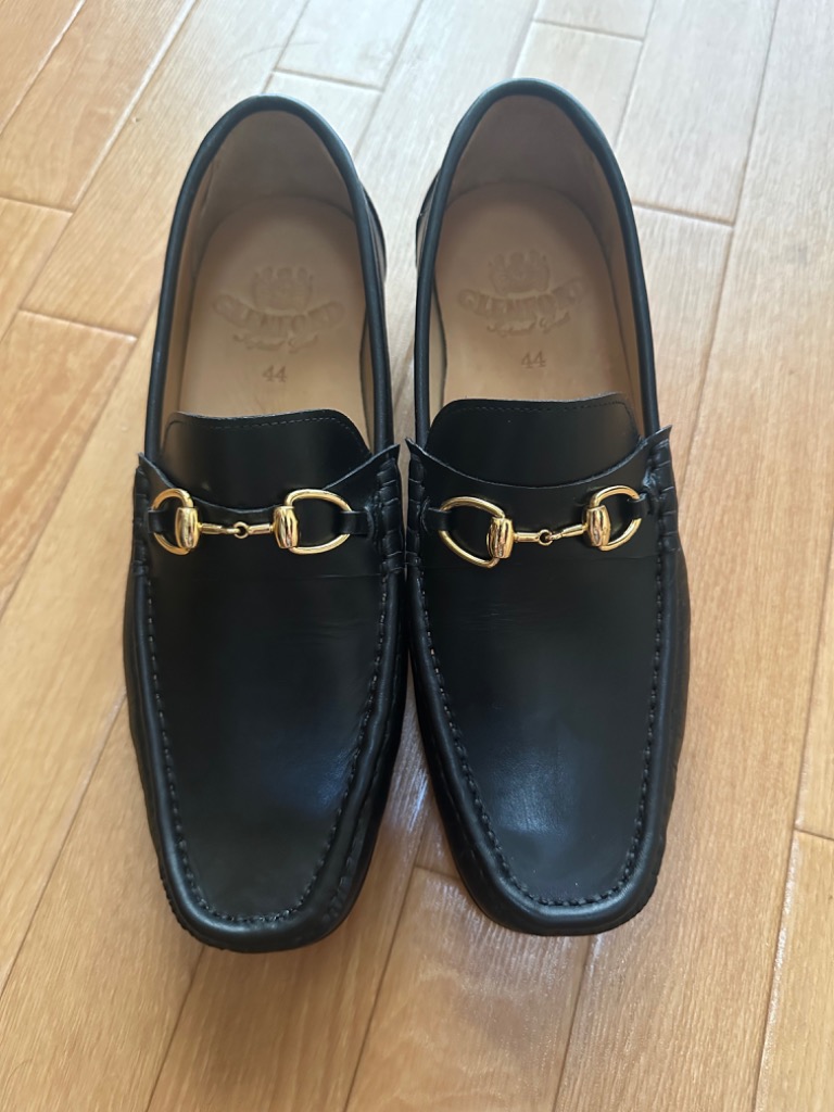 GLENFORD ハンドメイド 本革 ビット ローファー マッケイ製法