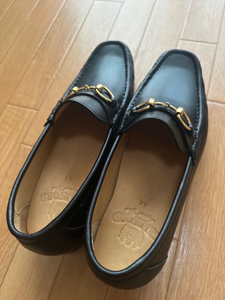 GLENFORD 本革 スエード ローファー ハンドメイド マッケイ製法