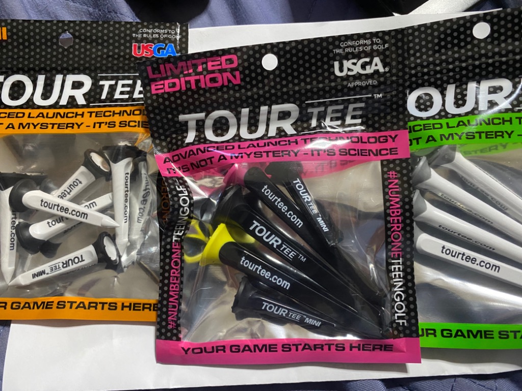 TOUR TEE ツアーティー 3袋セット オリジナル/ミニ/コンボ/プロ