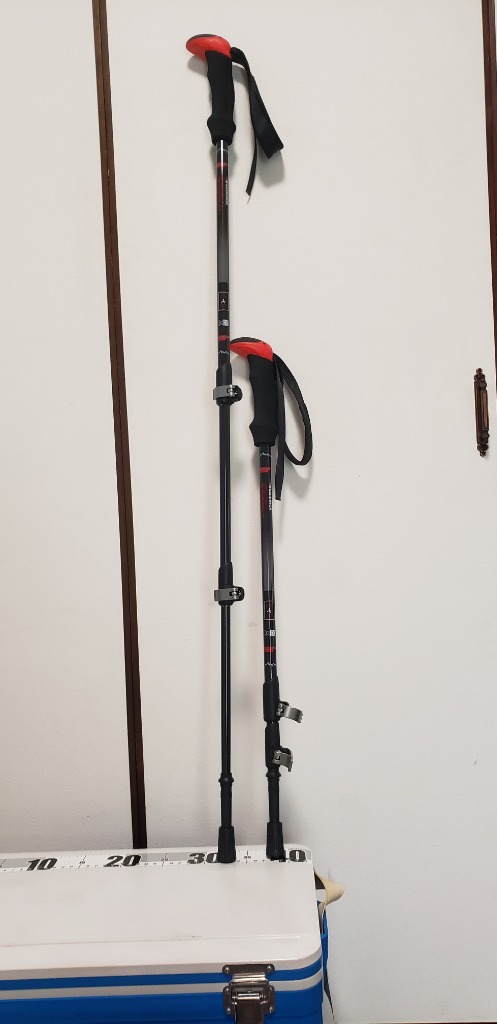 karrimor カリマー カーボン トレッキングポール ブラック