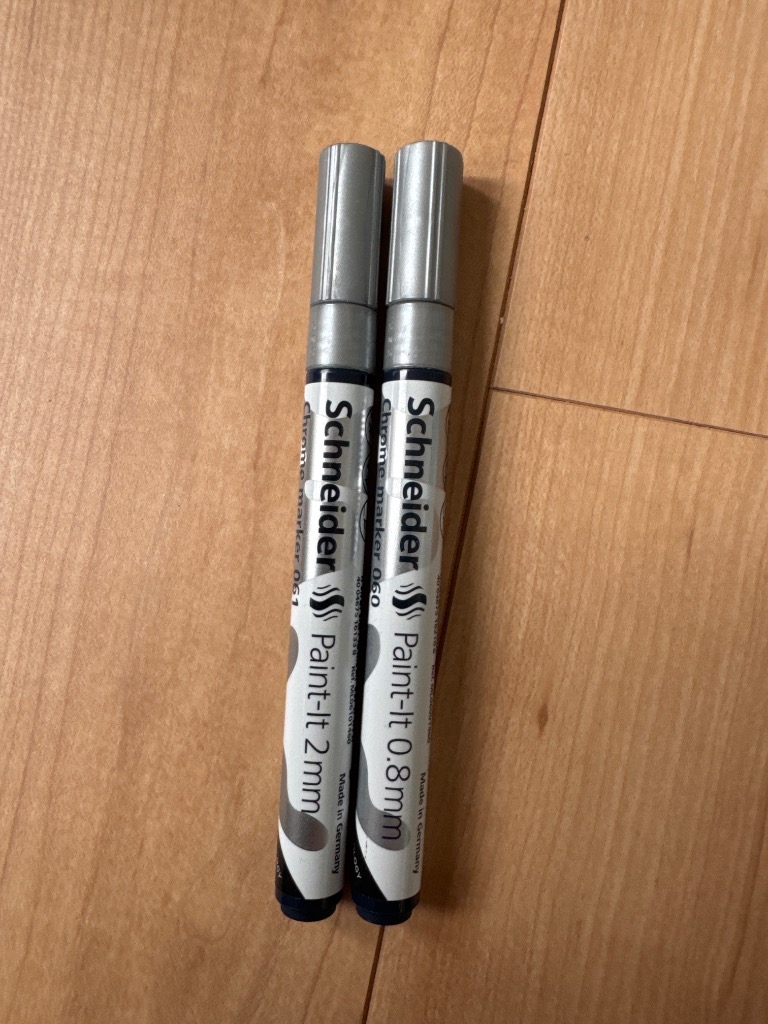シュナイダー Schneider ミラーエフェクト クロームマーカー 0.8mm 2mm 