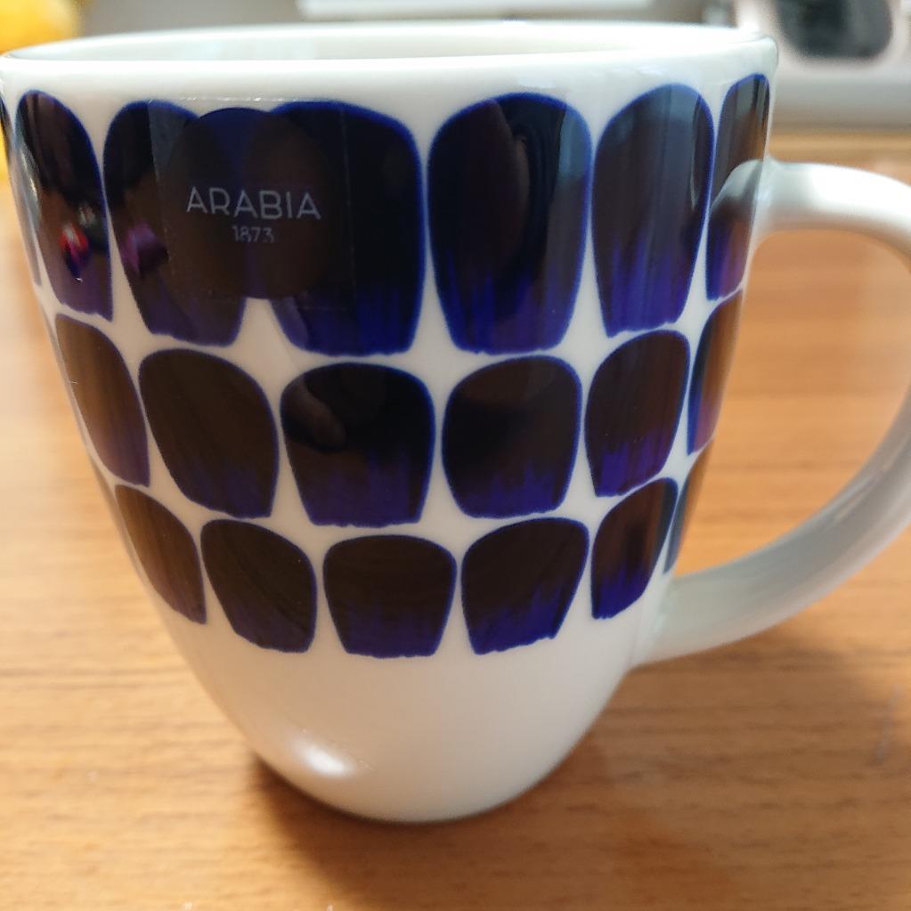 アラビア Arabia カップ 340mL トゥオキオ コバルトブルー Tuokio Mug マグ コップ 食器 磁器 北欧  :ARA-0066-000:GulliverOnlineShopping Yahoo!店 - 通販 - Yahoo!ショッピング