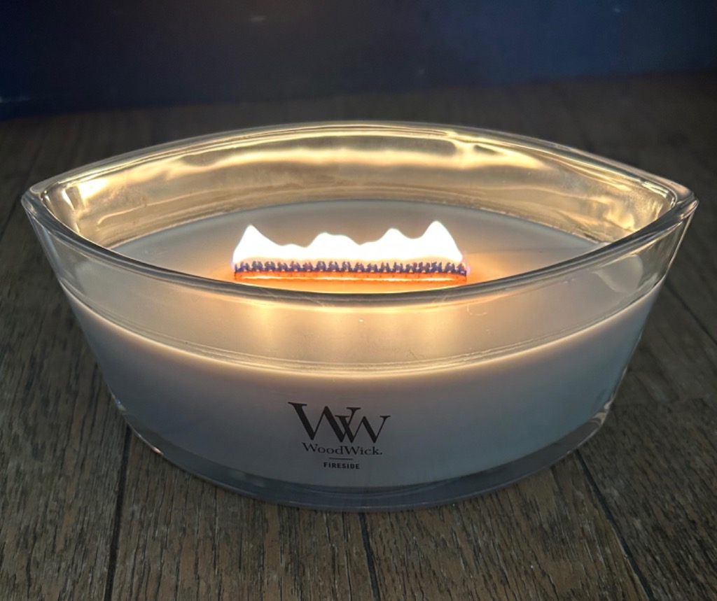 WoodWick Lavender Spa HearthWick Candle